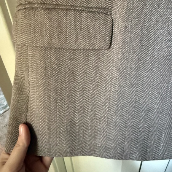 Pendleton 100% Wool Brown Blazer - women’s size 14 petite - Picture 4 of 11